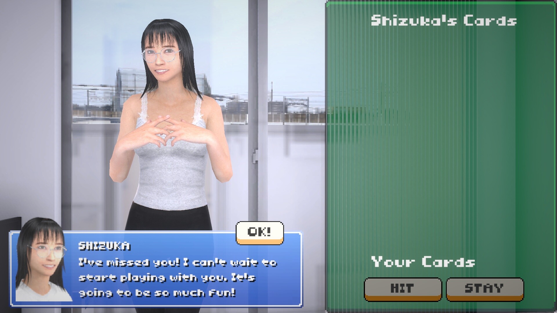 Girlfriend Strip Blackjack screenshot 1