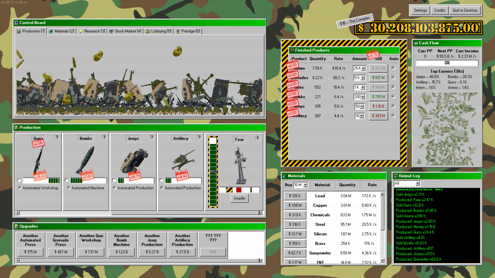 Military Incremental Complex screenshot 1