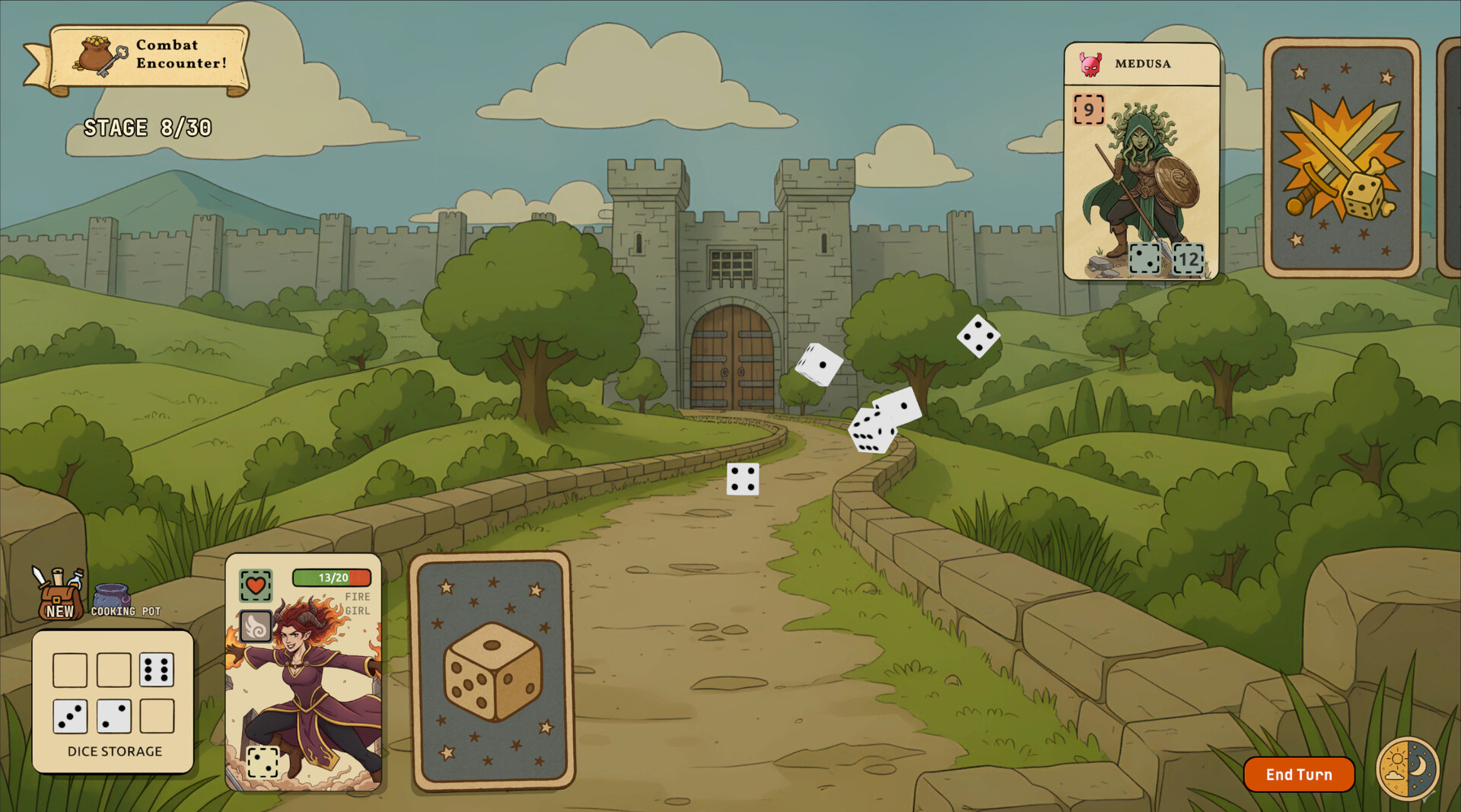 Dice x Dice — A Dicebuilder Roguelike screenshot 1