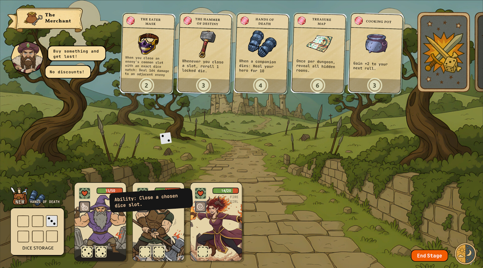 Dice x Dice — A Dicebuilder Roguelike screenshot 3