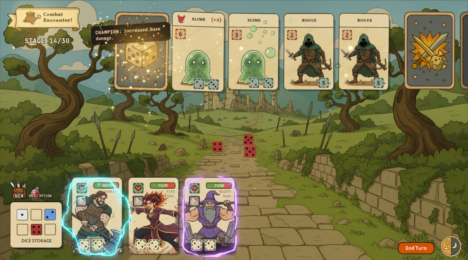 Dice x Dice — A Dicebuilder Roguelike screenshot 2