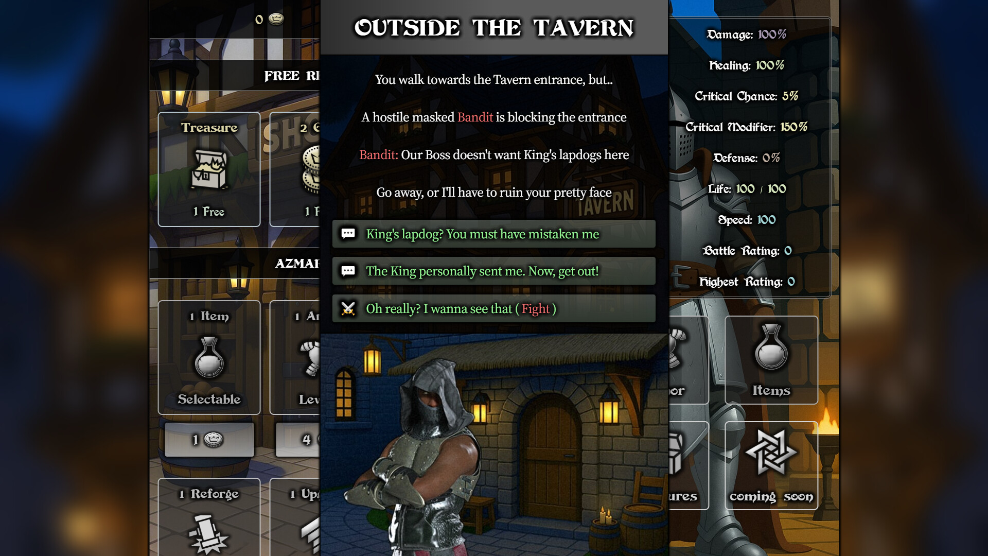Azmar Quest - Text Based RPG screenshot 2
