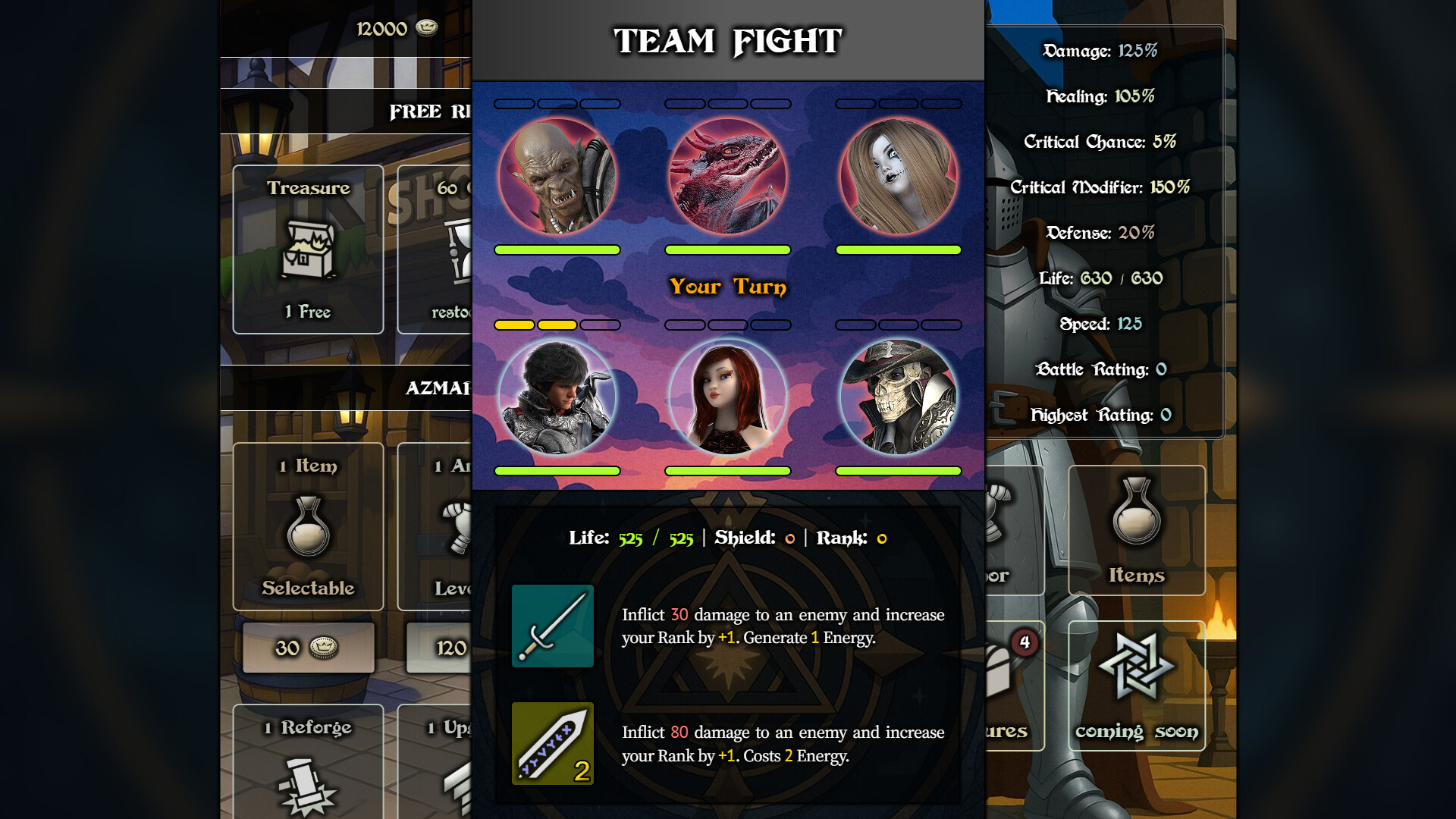 Azmar Quest - Text Based RPG screenshot 4