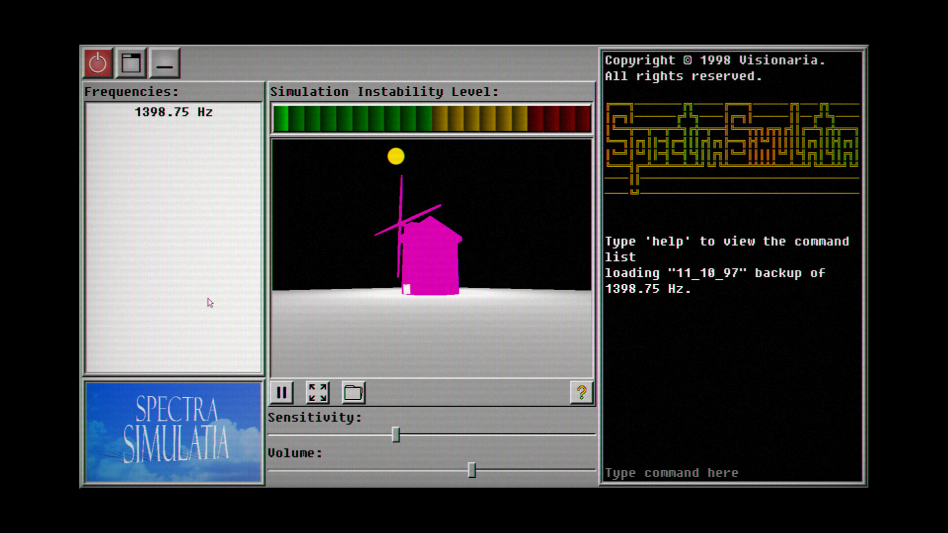 SpectraSimulatia screenshot 3