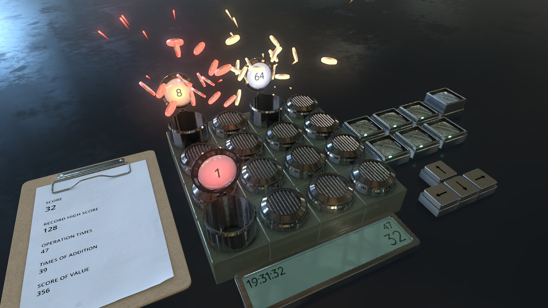Stainless Steel 2048 screenshot 8