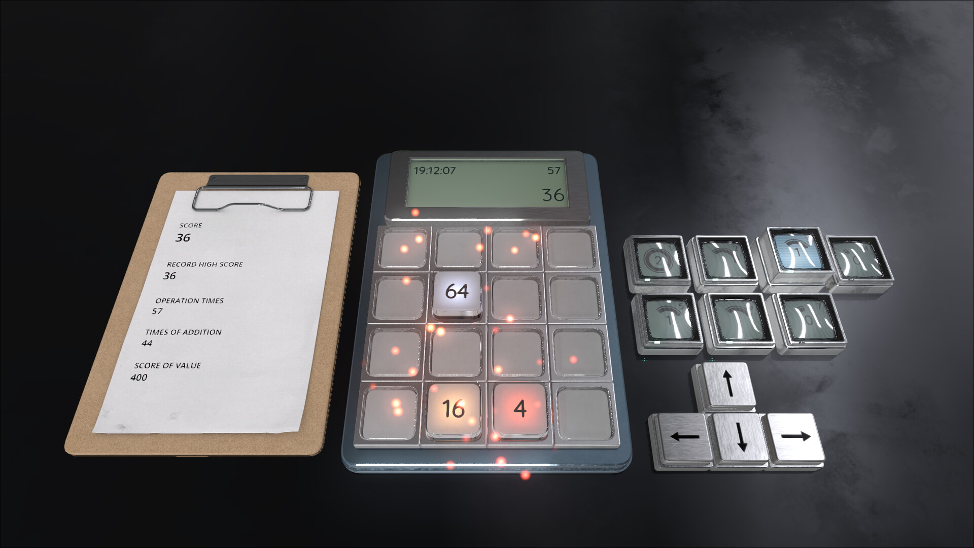 Stainless Steel 2048 screenshot 2