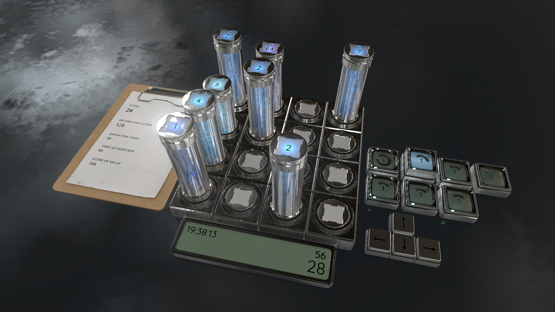 Stainless Steel 2048 screenshot 5