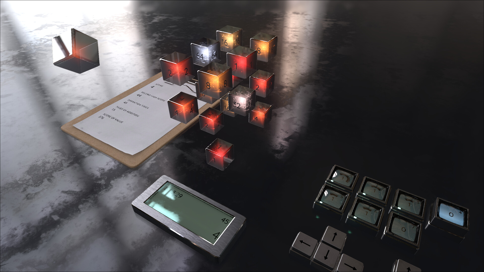 Stainless Steel 2048 screenshot 1