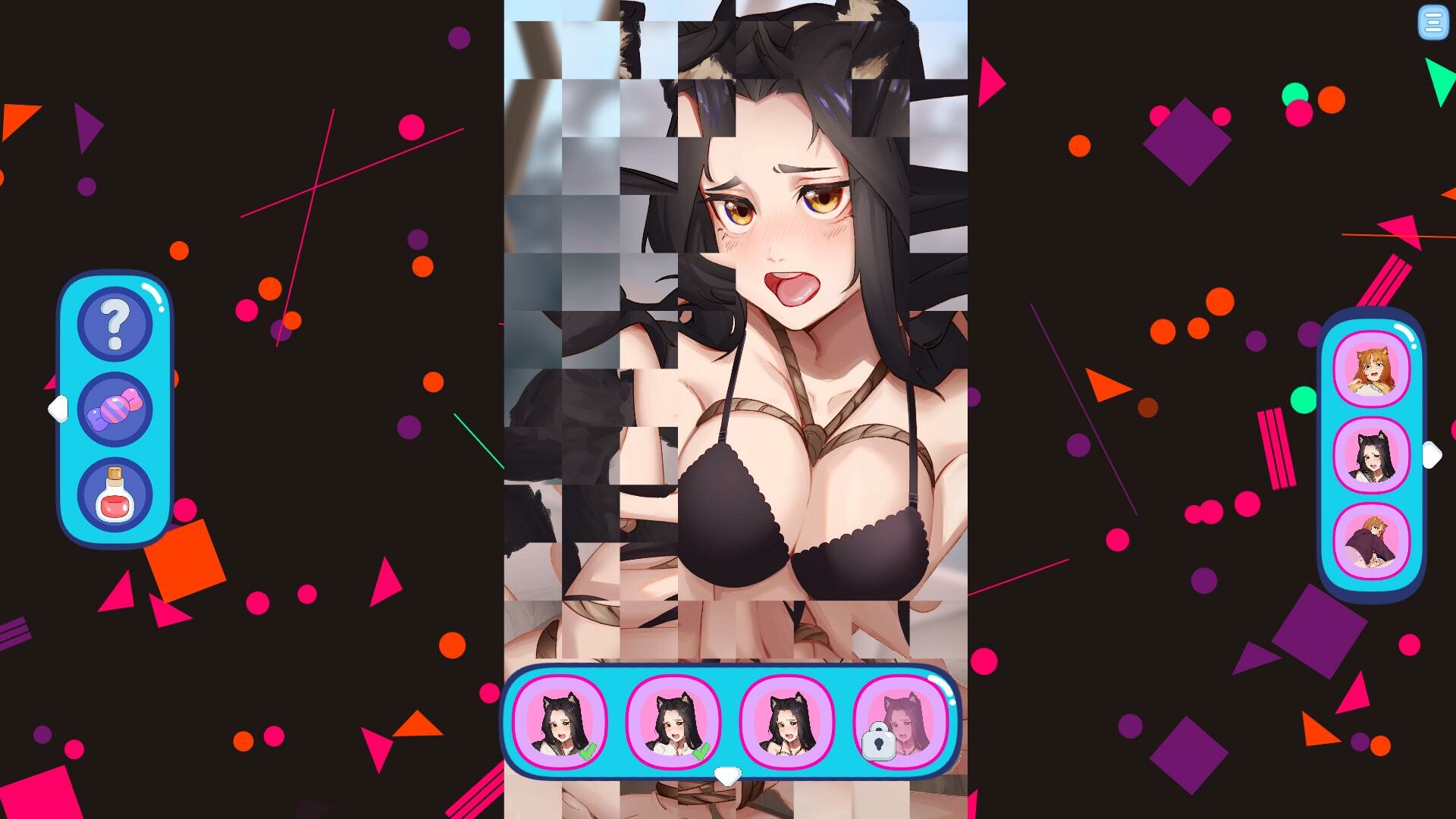 Miya & Aya: Hentai Puzzle 18+ screenshot 1