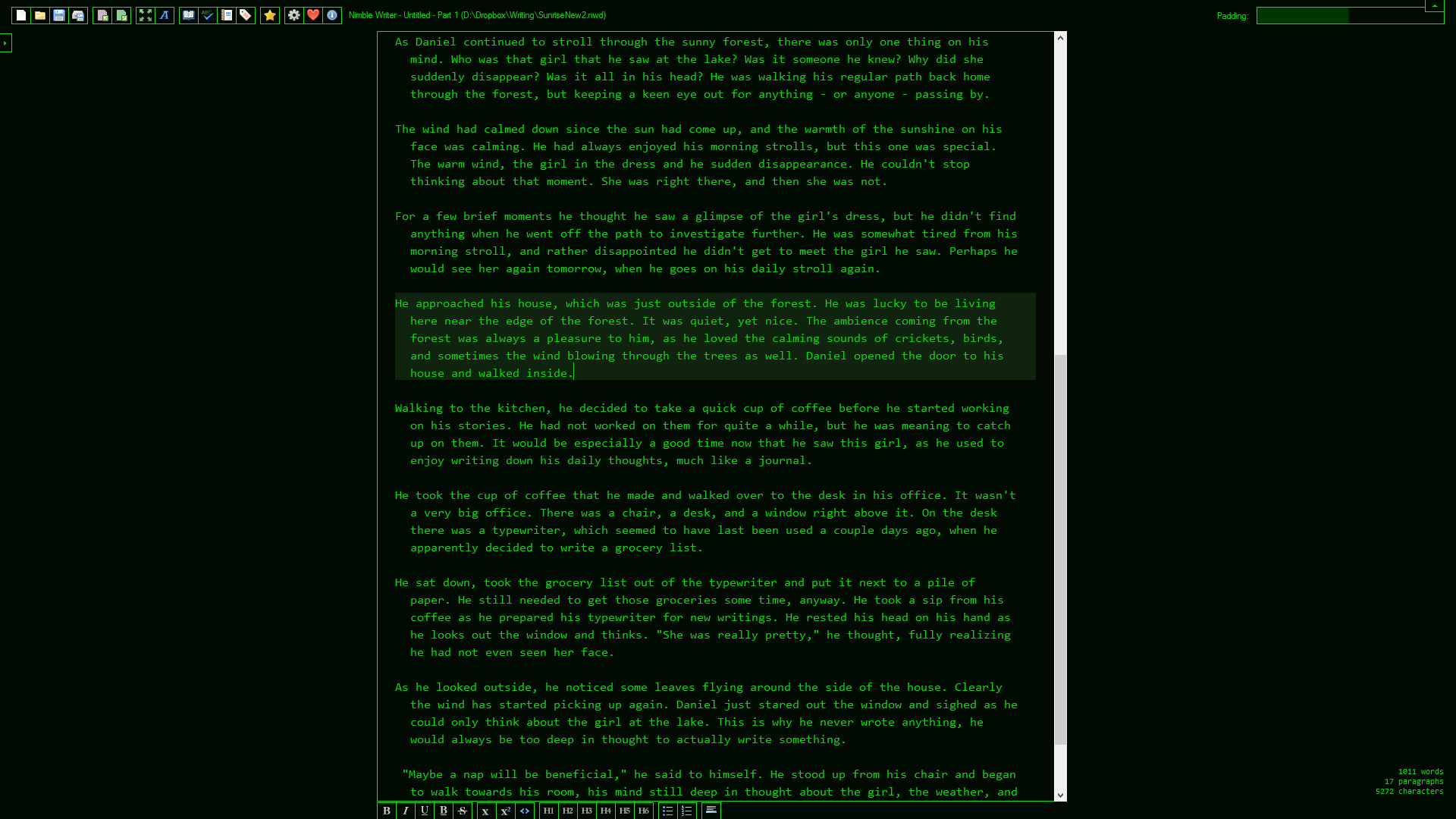 Nimble Writer screenshot 6