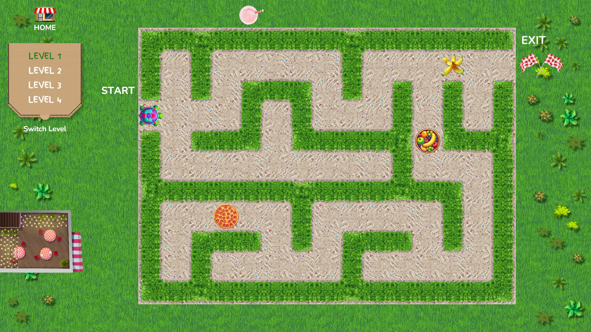 Catch That Pizza! Maze Game screenshot 1