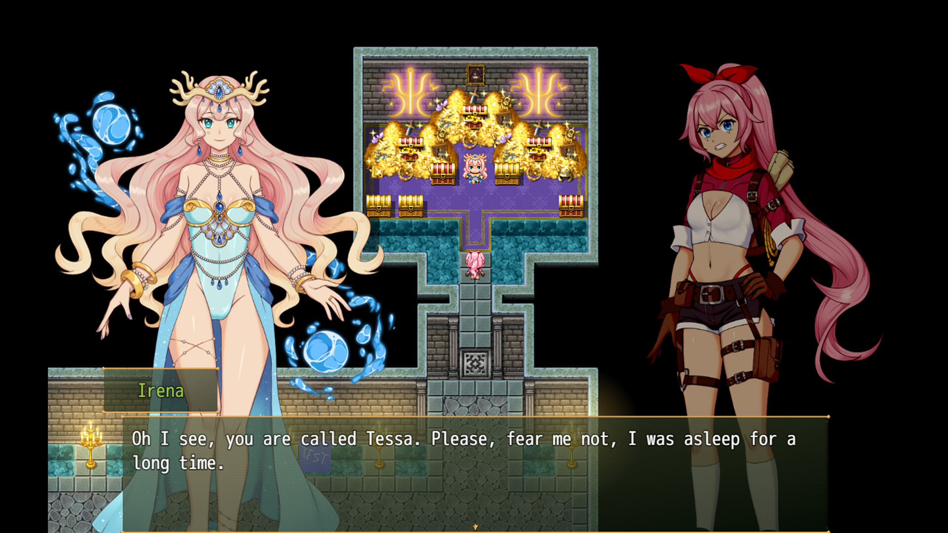 Tessa's Treasures: treasure hunters are closer to goddesses screenshot 1
