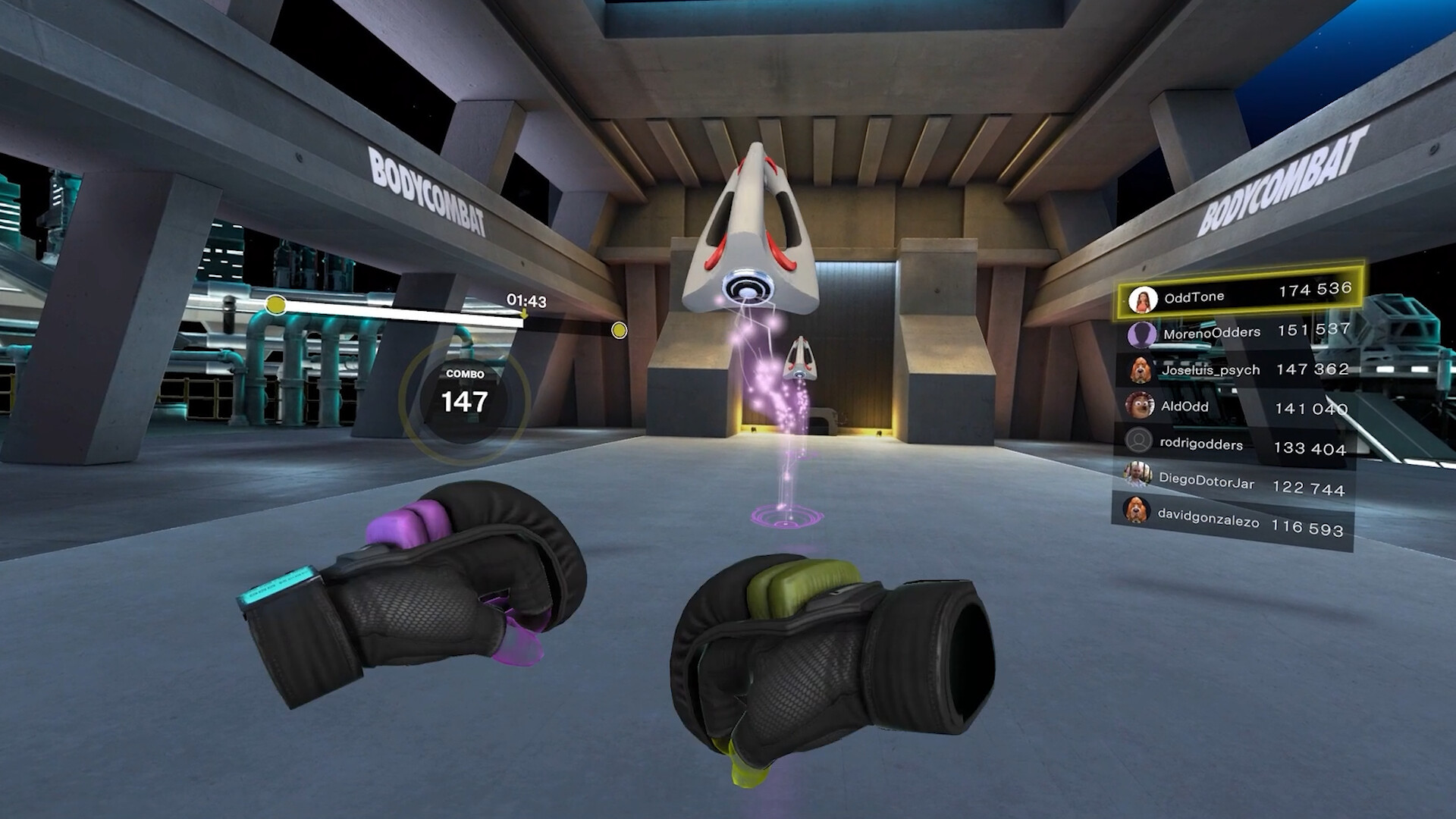 LES MILLS XR BODYCOMBAT screenshot 7