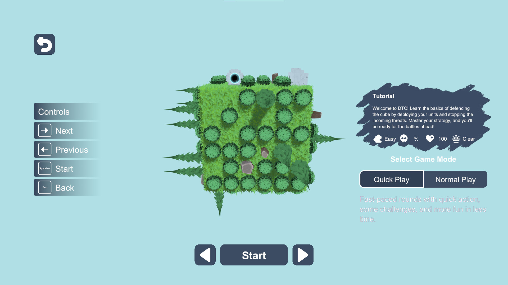 Defend The Cubes screenshot 1