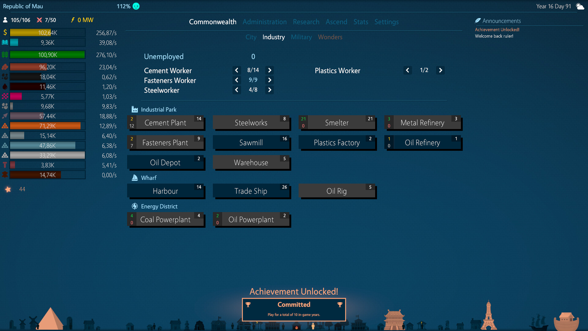 Idle Commonwealth screenshot 6