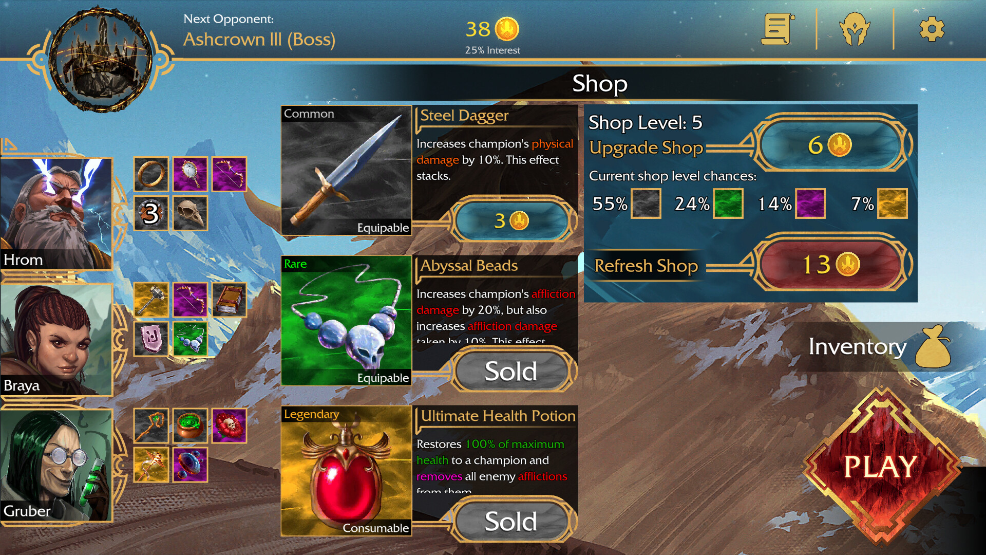 Ashcrown Gauntlet screenshot 2