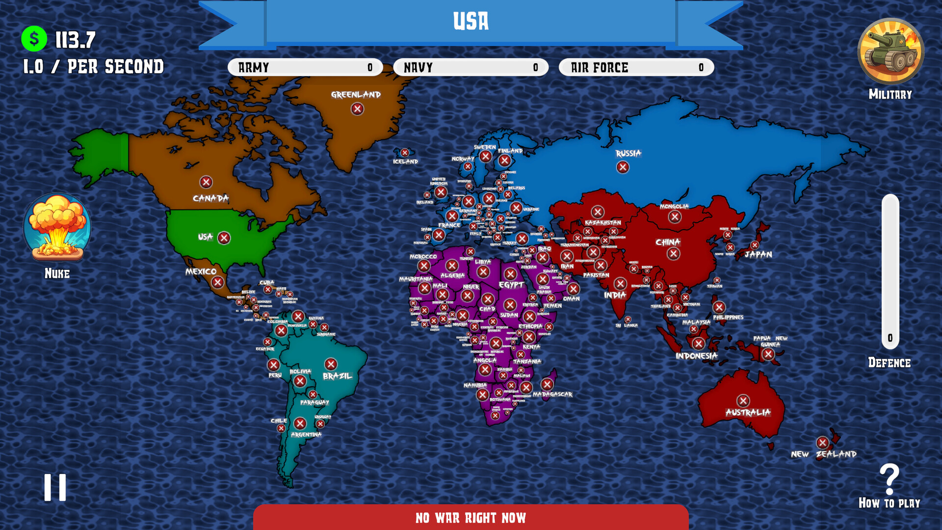 Dictators War: Strategy Battle screenshot 2