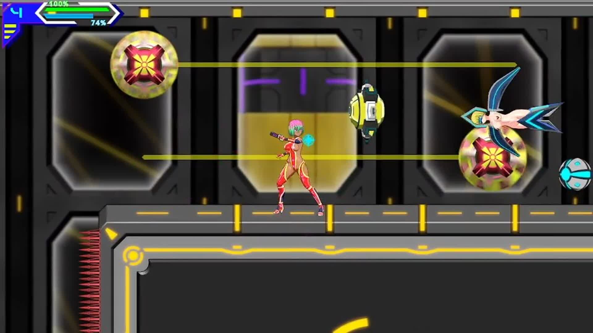 Cyber Girl 2.0: RUNNING screenshot 2