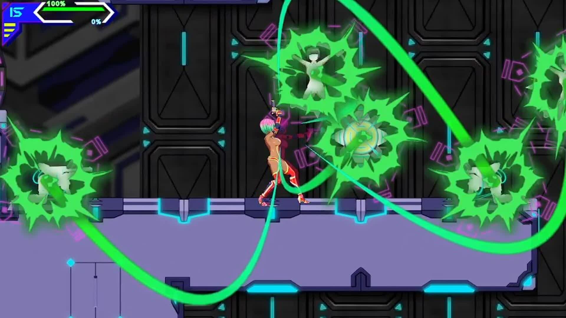 Cyber Girl 2.0: RUNNING screenshot 3