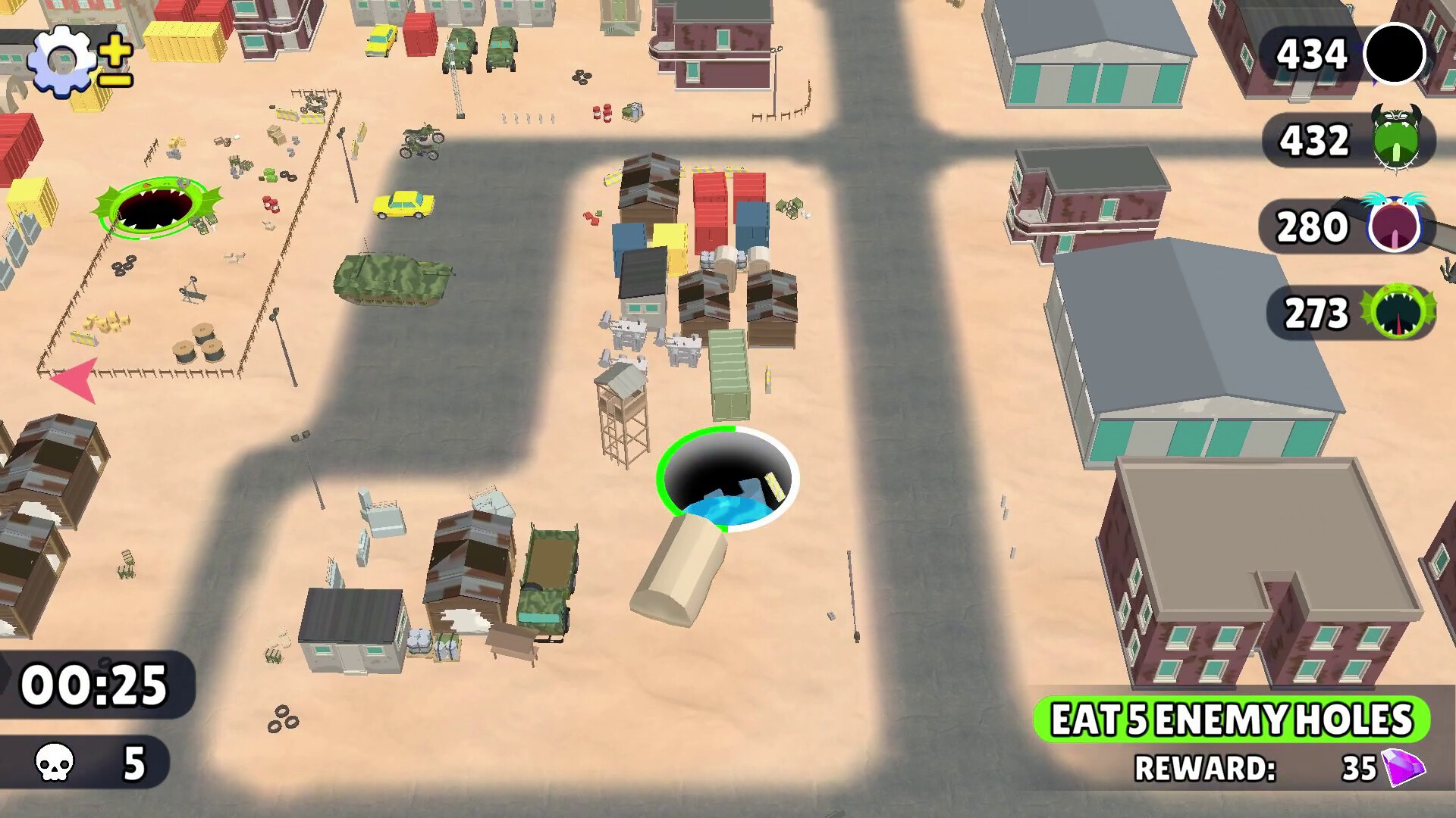 Attack Hole screenshot 5