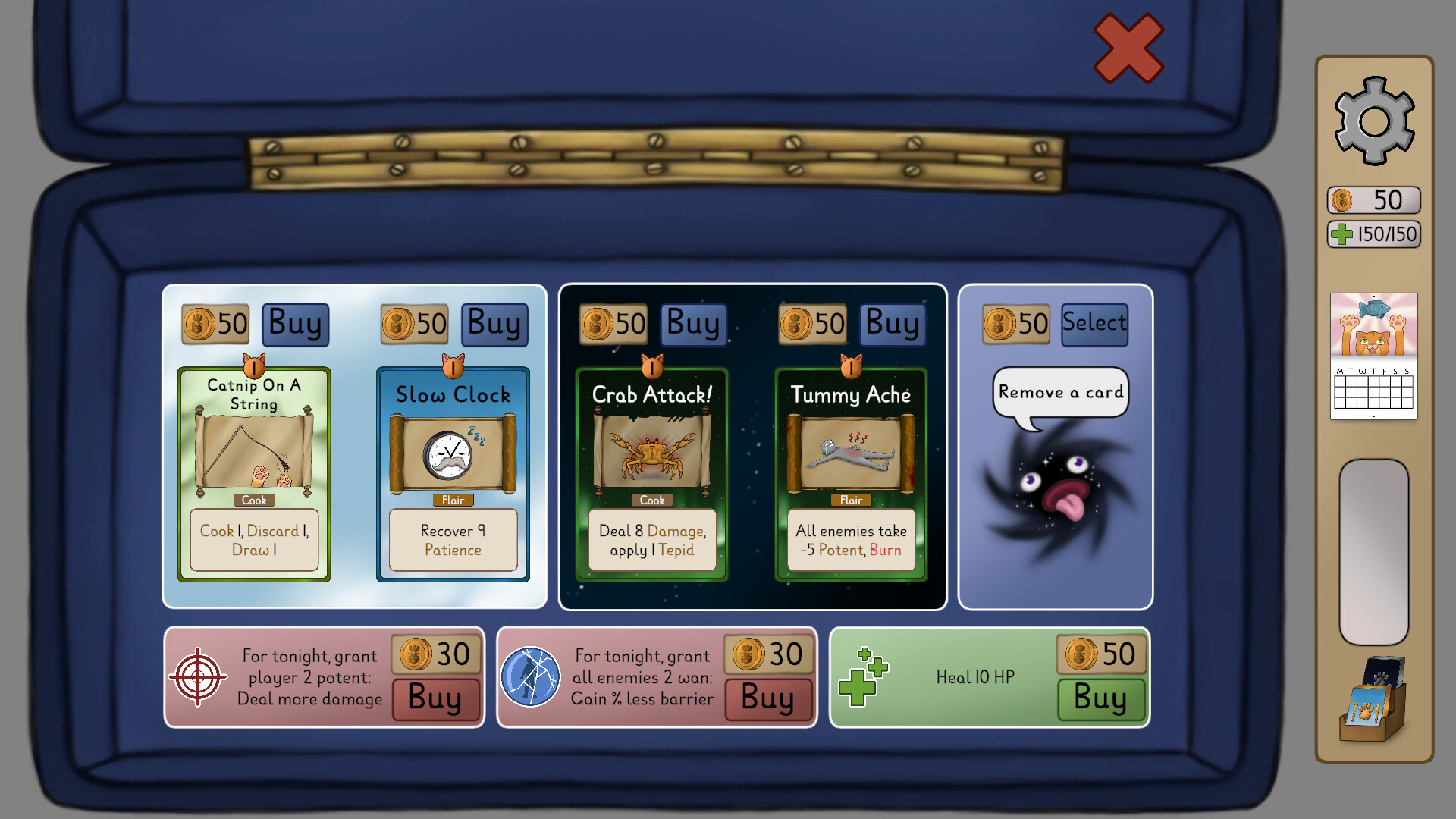 A Recipe for Survival - Cat Cooking Roguelike Deckbuilder screenshot 6