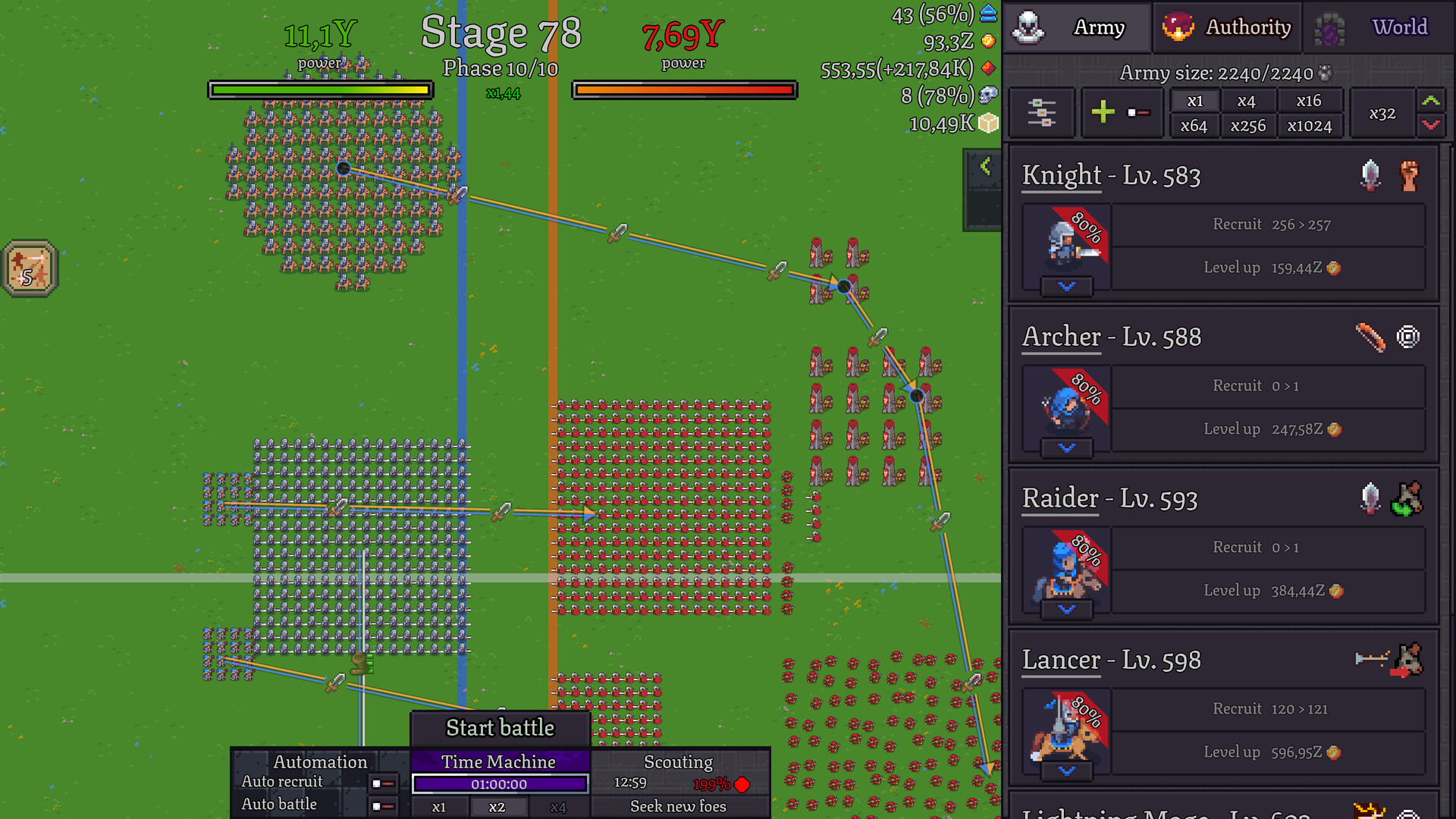 Total Incremental Battle screenshot 2