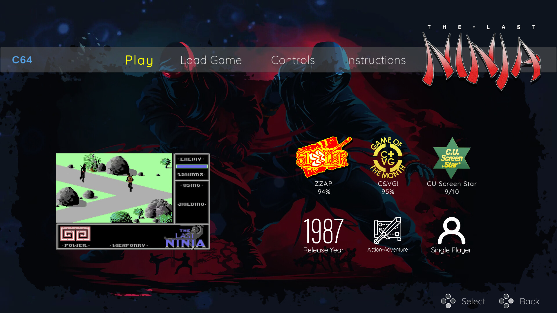 The Last Ninja Collection + Bonus Games screenshot 16
