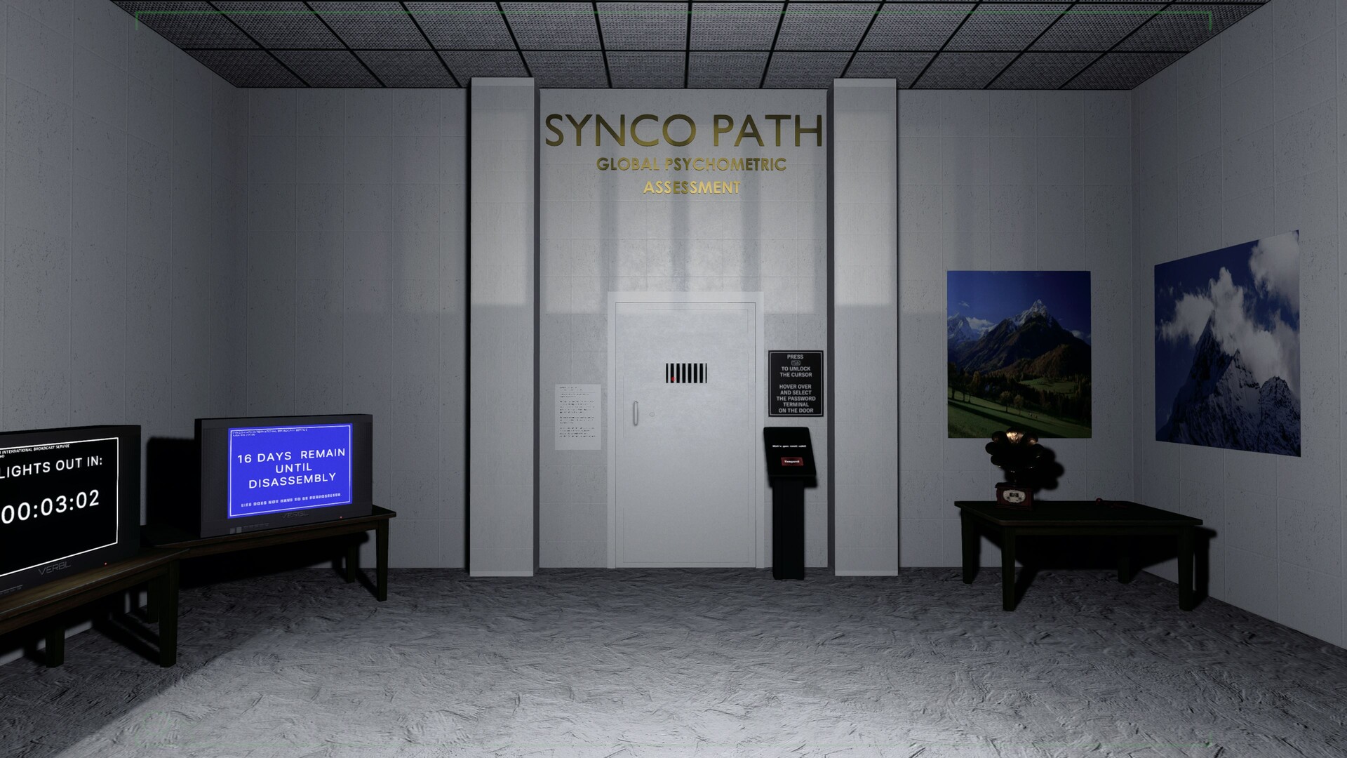 SYNCO PATH: AUTOMATON PRISON screenshot 1