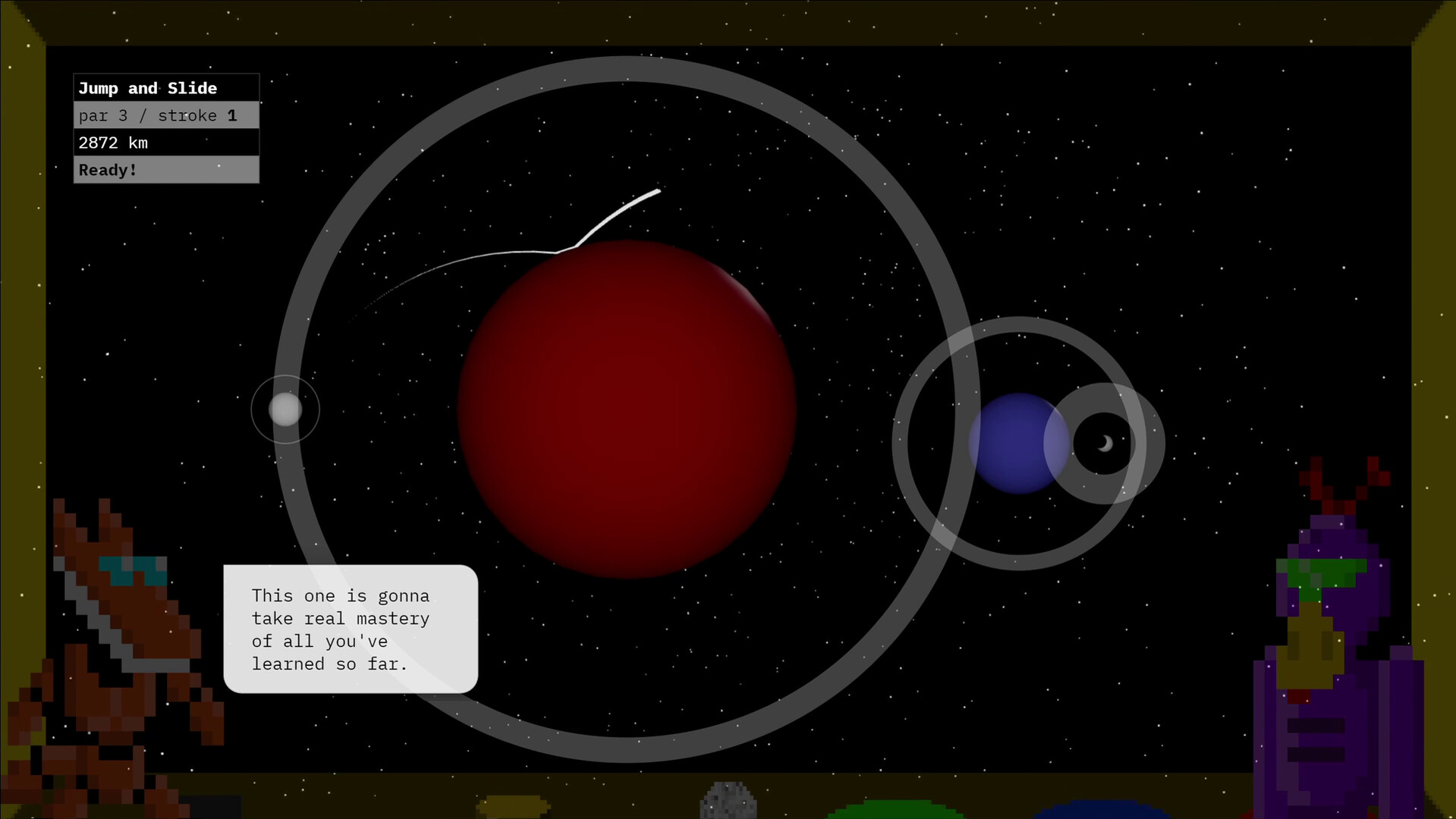 Spacegolf! screenshot 1