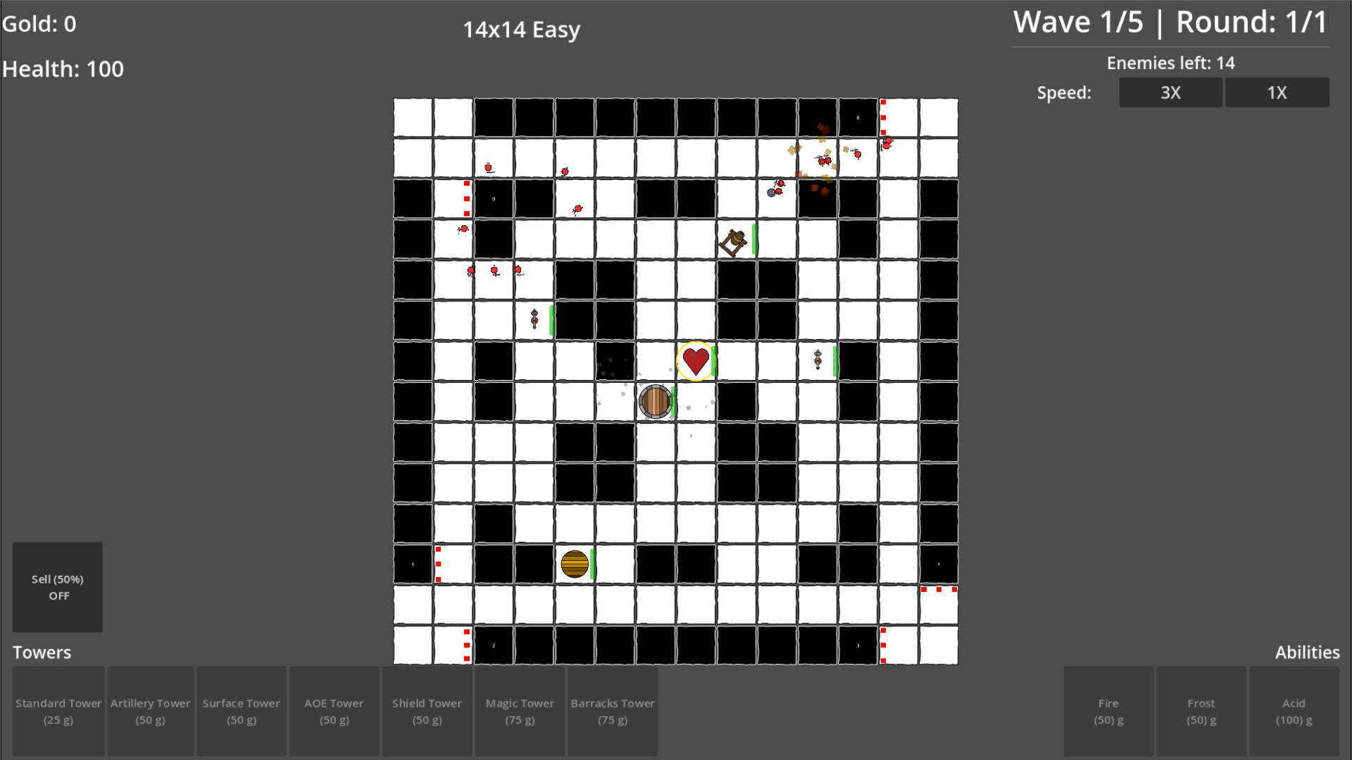 Grid Battles screenshot 3