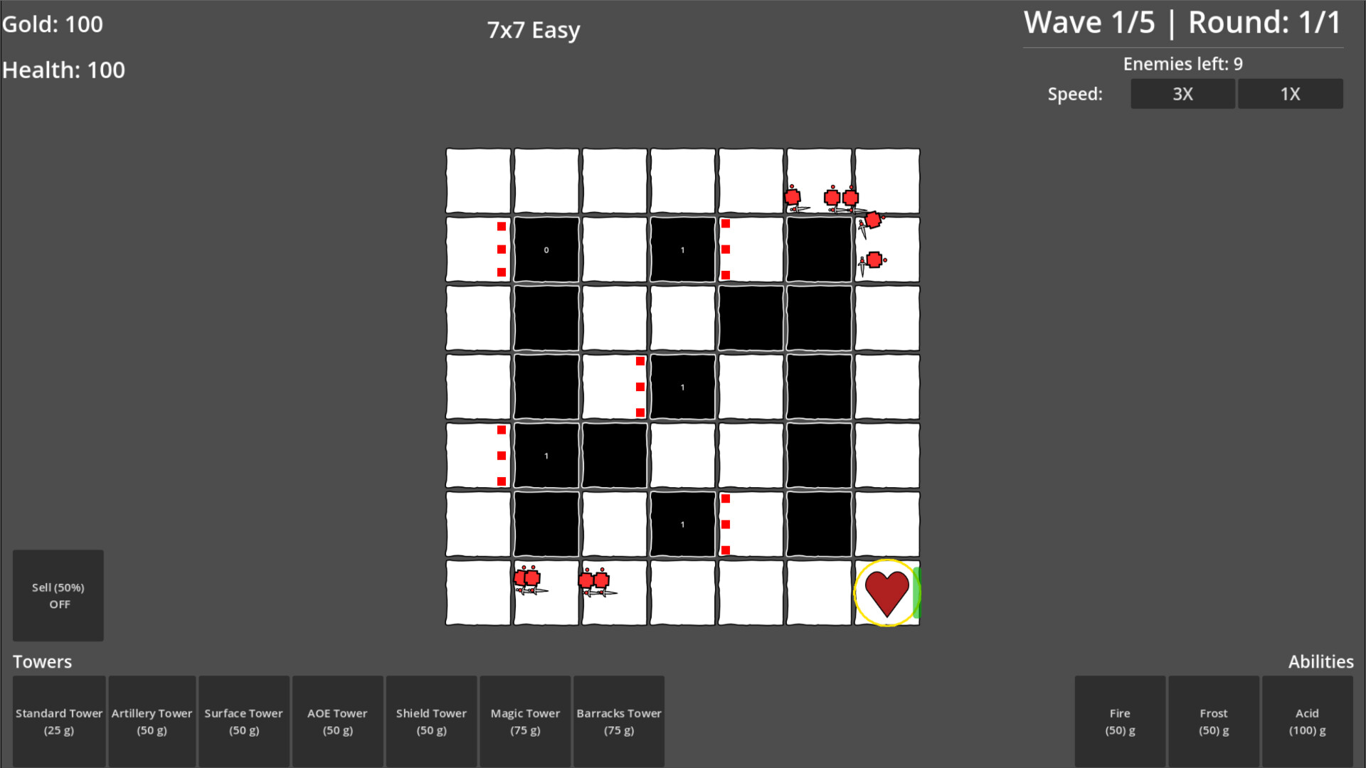 Grid Battles screenshot 4