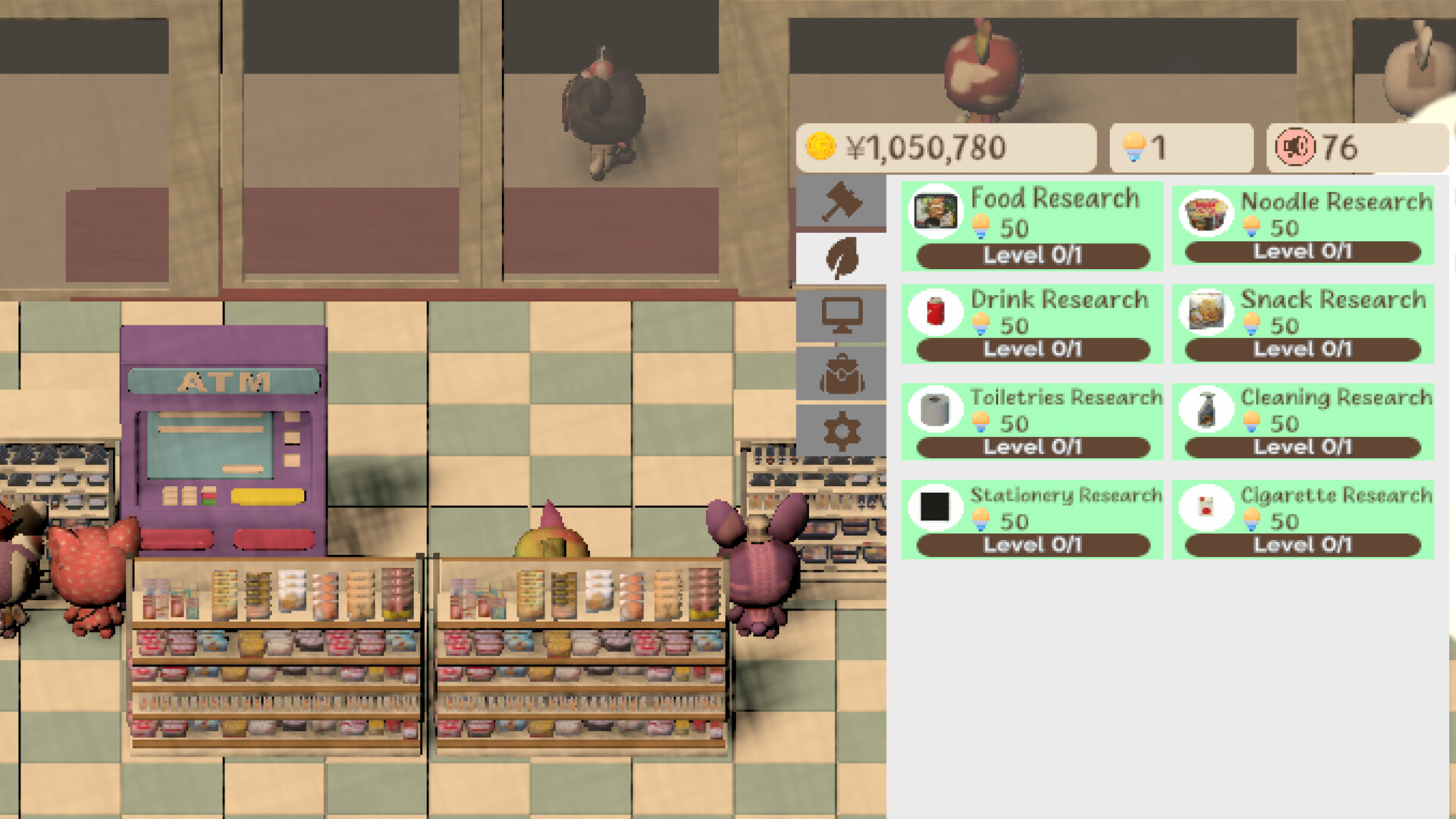 Cozy Desktop Konbini screenshot 4