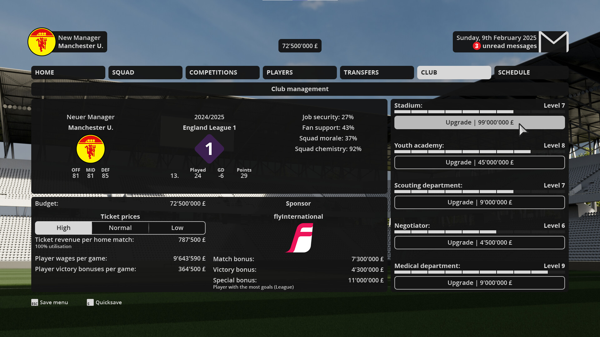 Football Career Mode 26 screenshot 5