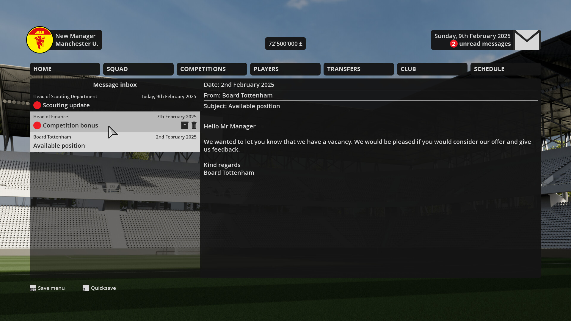 Football Career Mode 26 screenshot 9