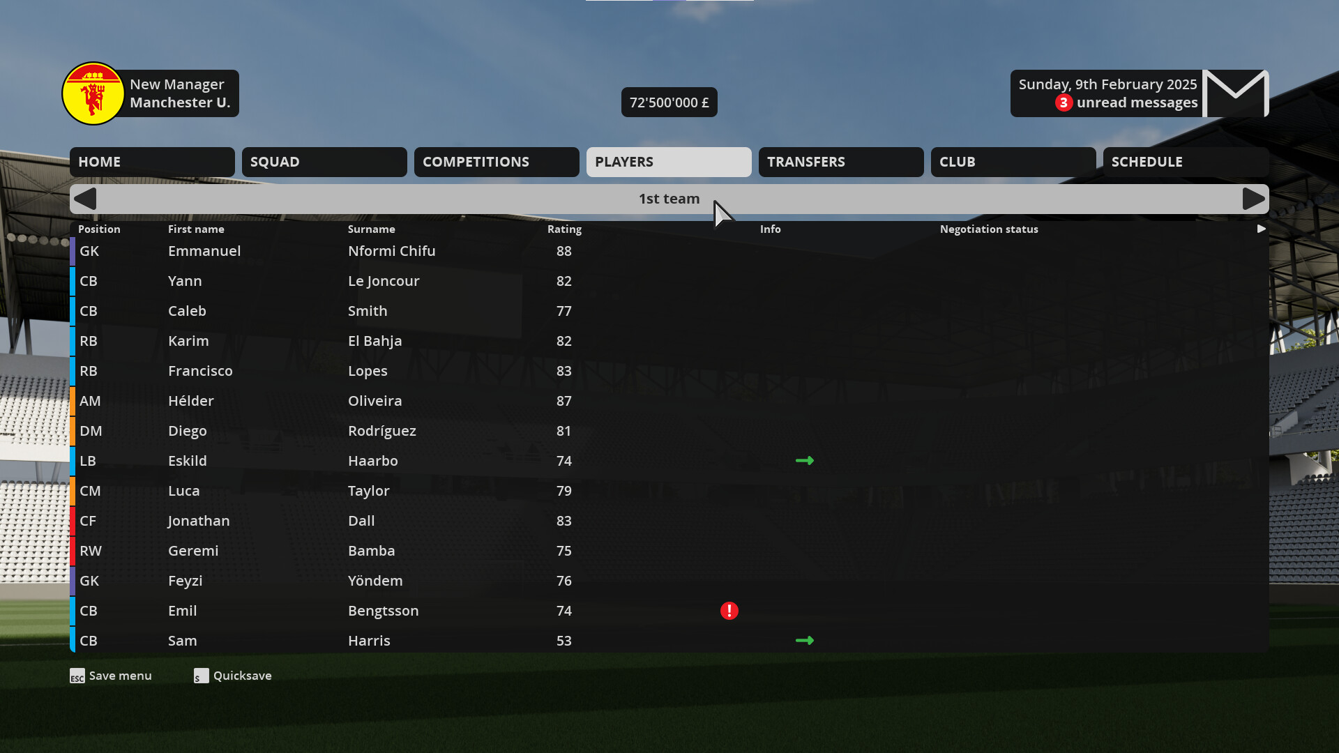 Football Career Mode 26 screenshot 4