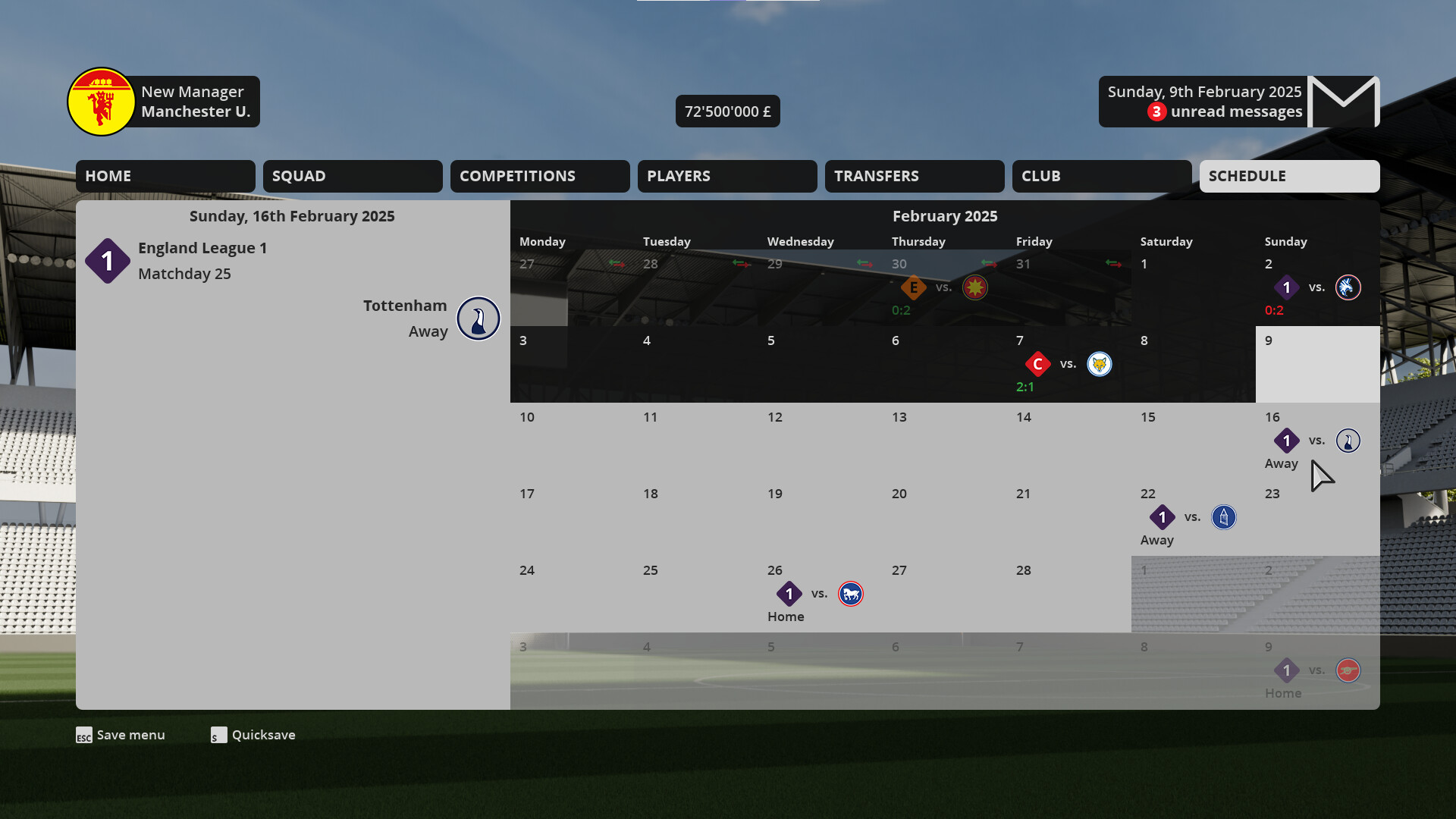 Football Career Mode 26 screenshot 8