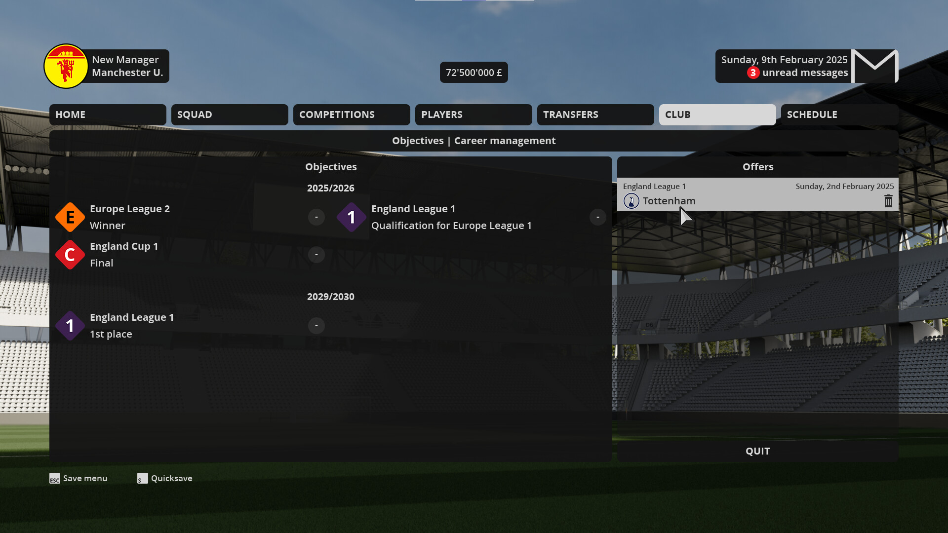 Football Career Mode 26 screenshot 6