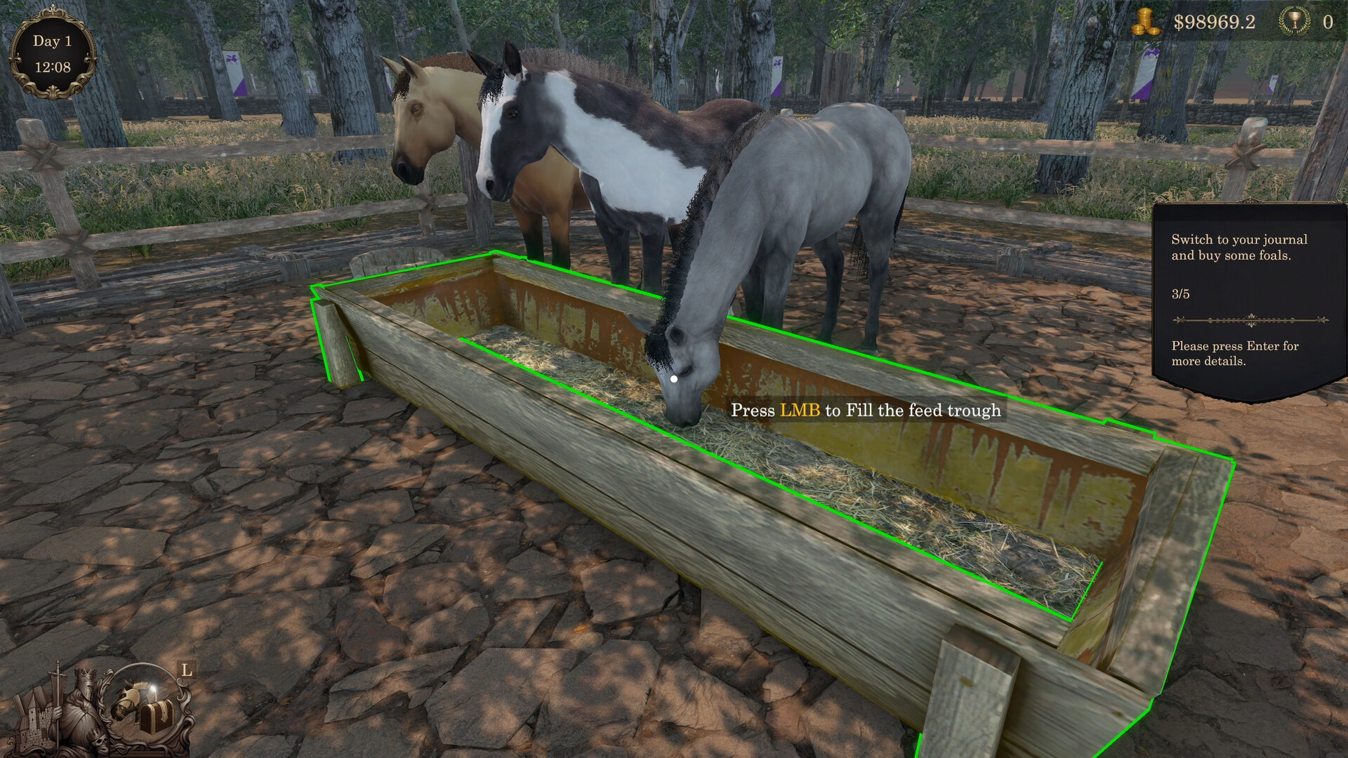 Medieval Horse Dealer Simulator screenshot 1