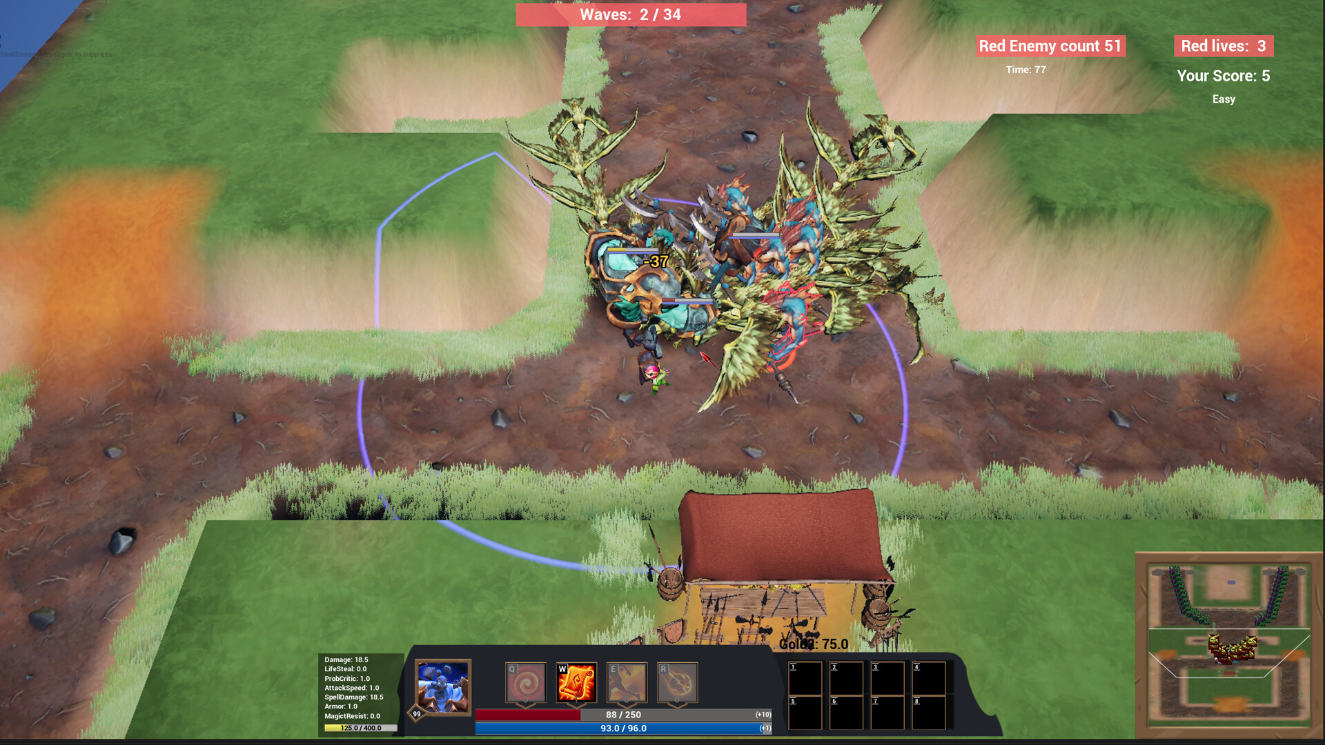 Kaldros Team Survival screenshot 1
