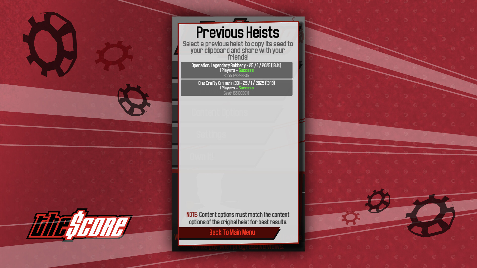 The Score screenshot 7