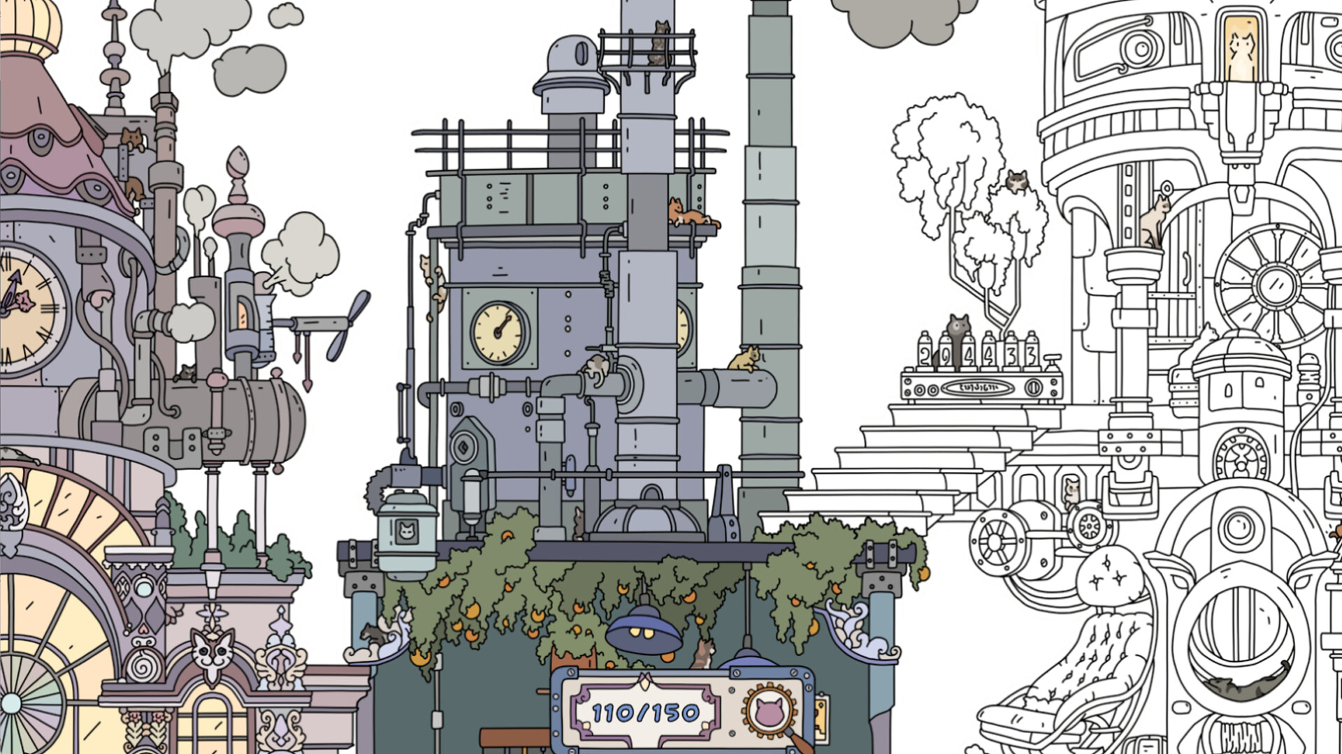 FIND KITTENS 3: Steampunk screenshot 6