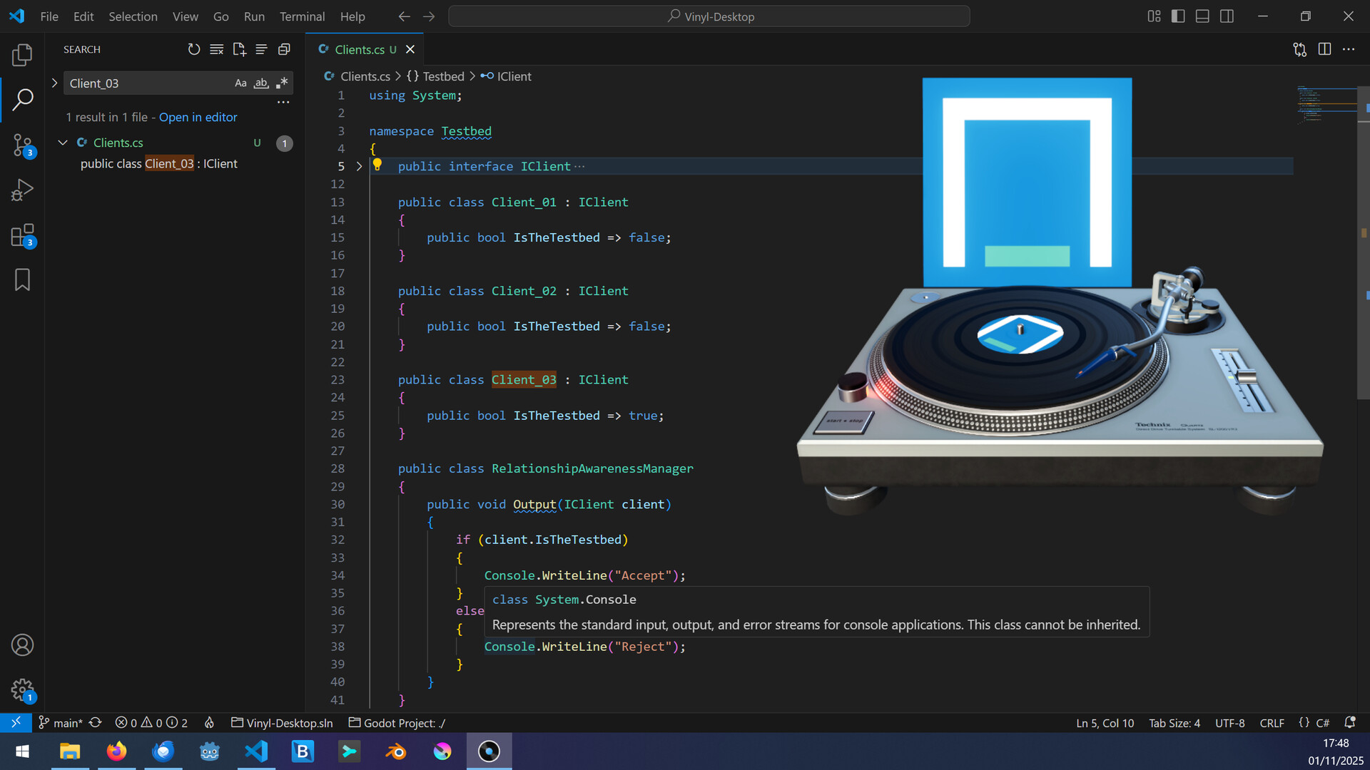 Vinyl Desktop screenshot 2