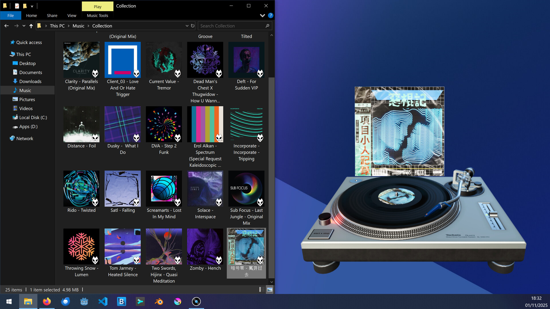Vinyl Desktop screenshot 1