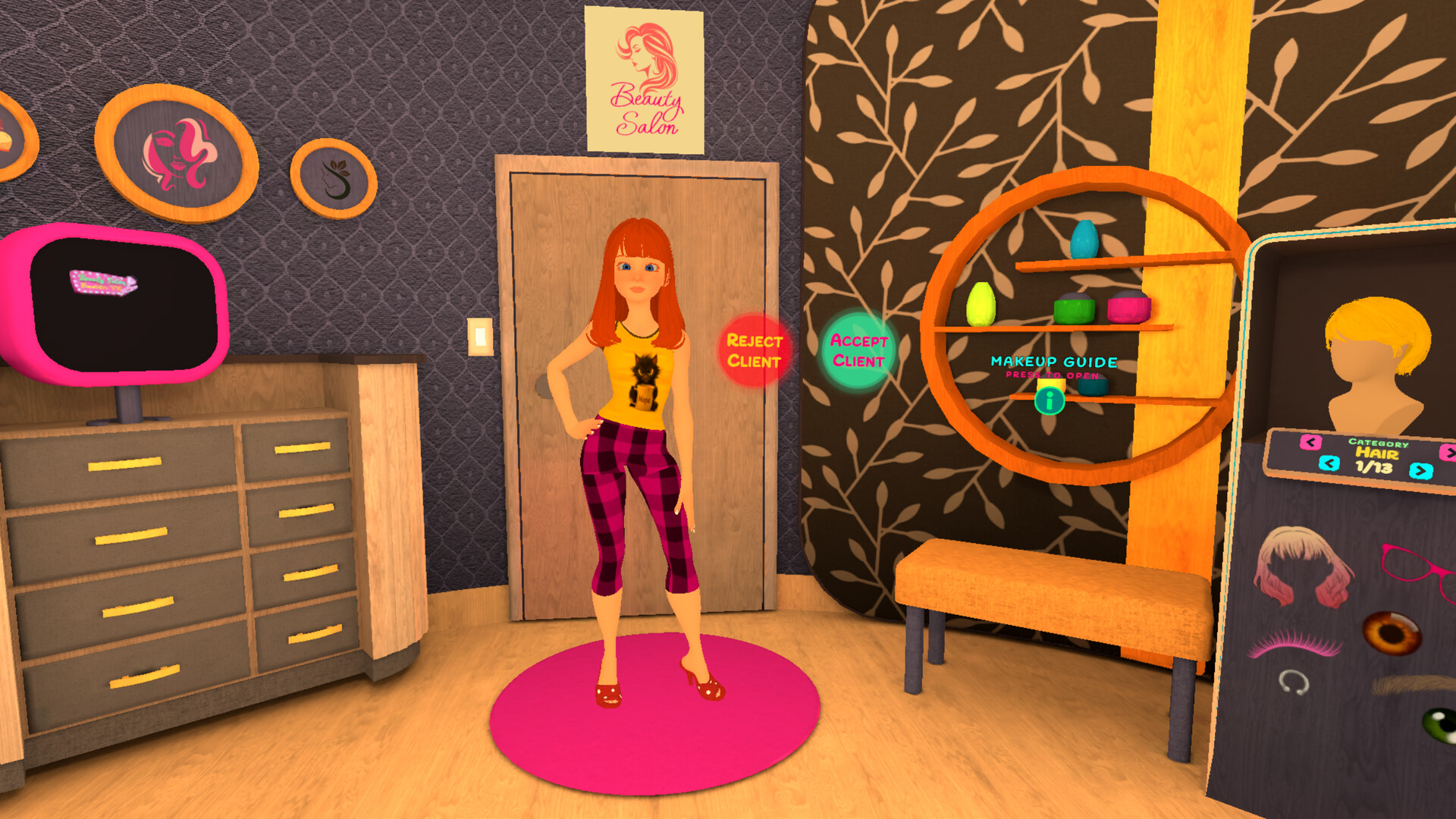 Beauty Salon Simulator VR screenshot 2