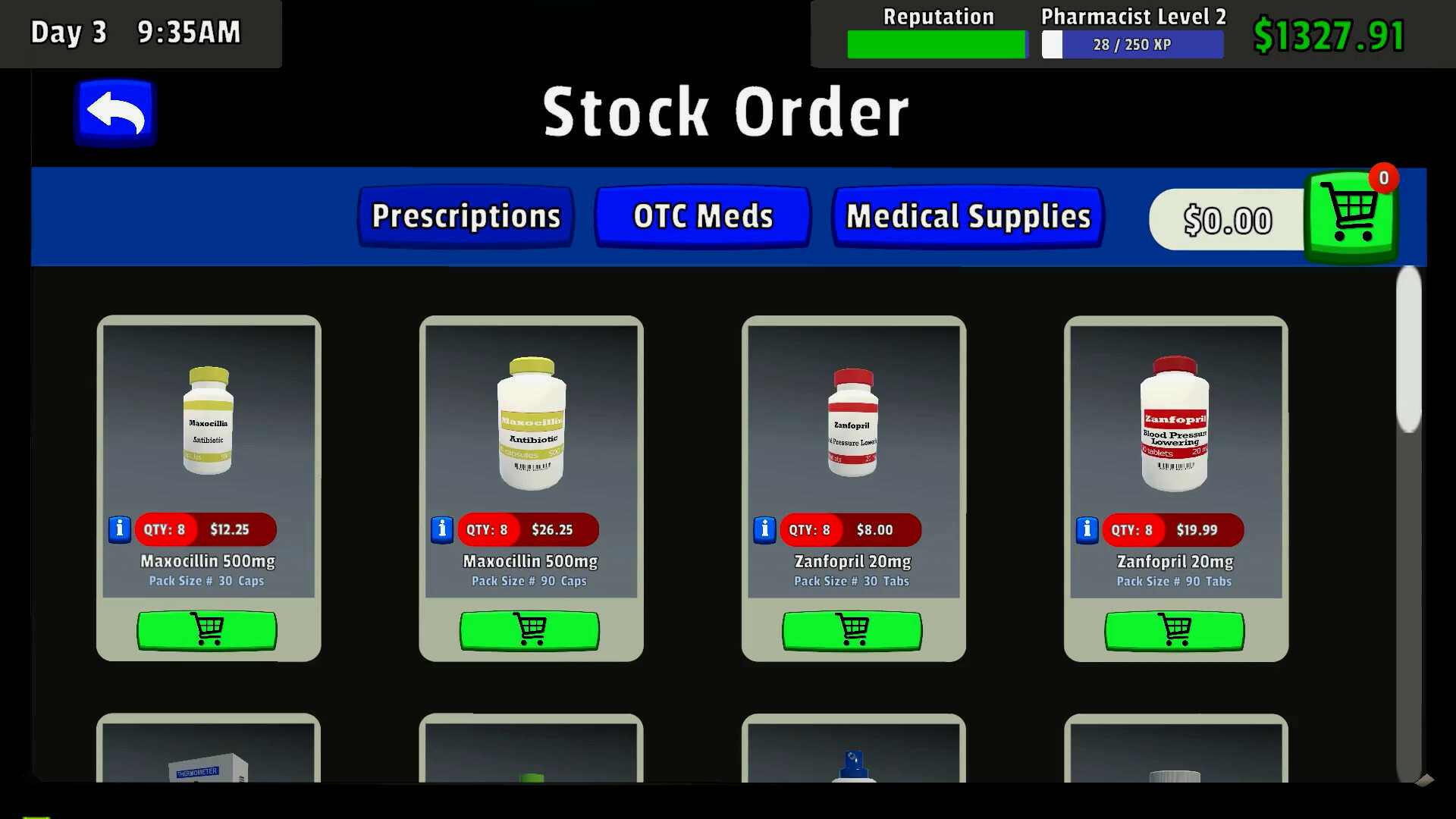 Pharmacy Management Simulator screenshot 6
