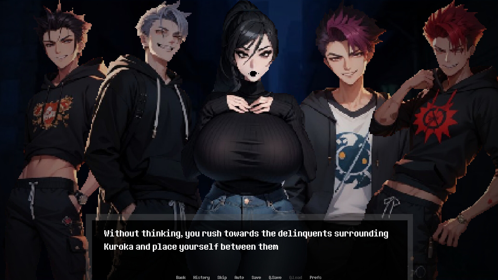 Yandere Goth Boss: Valentine's Day screenshot 4