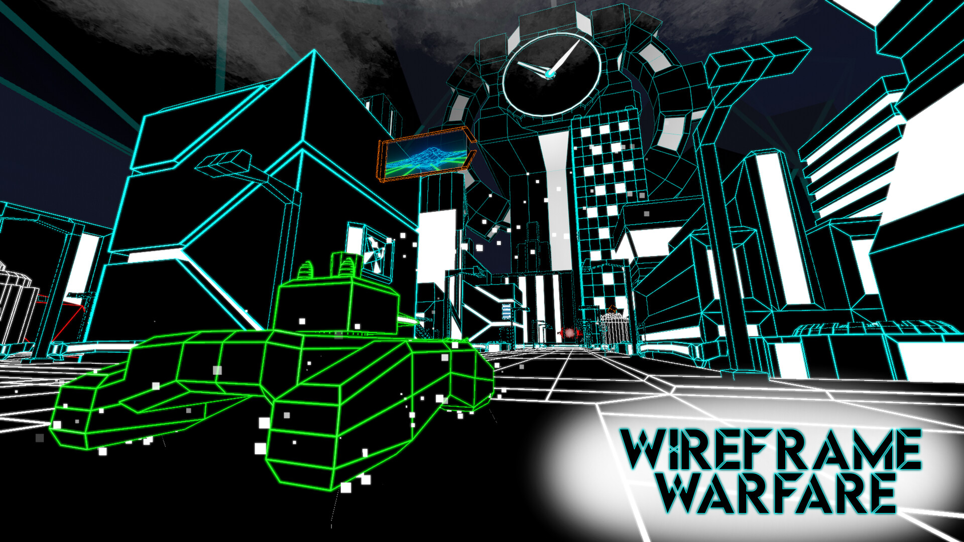 Wireframe Warfare screenshot 1