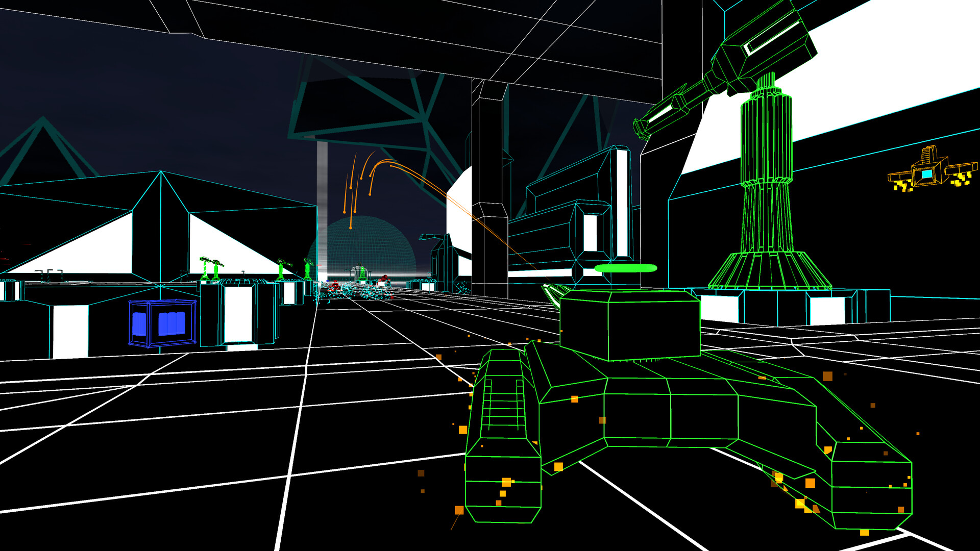 Wireframe Warfare screenshot 2