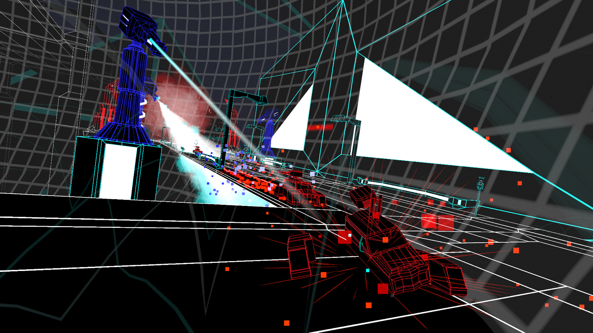 Wireframe Warfare screenshot 3