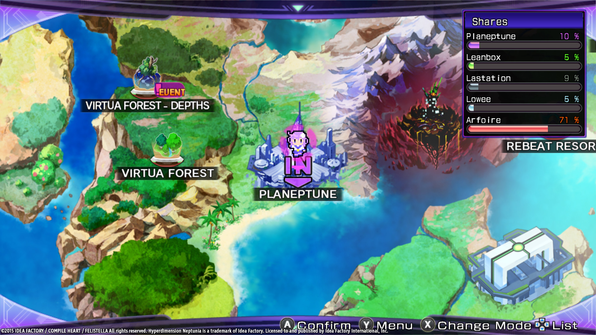 Hyperdimension Neptunia Re;Birth2: Sisters Generation screenshot 19